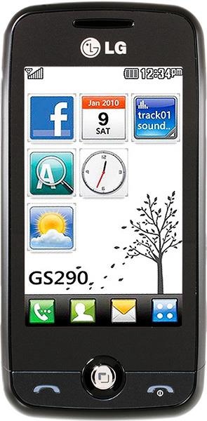 LG GS290 Black фото 1